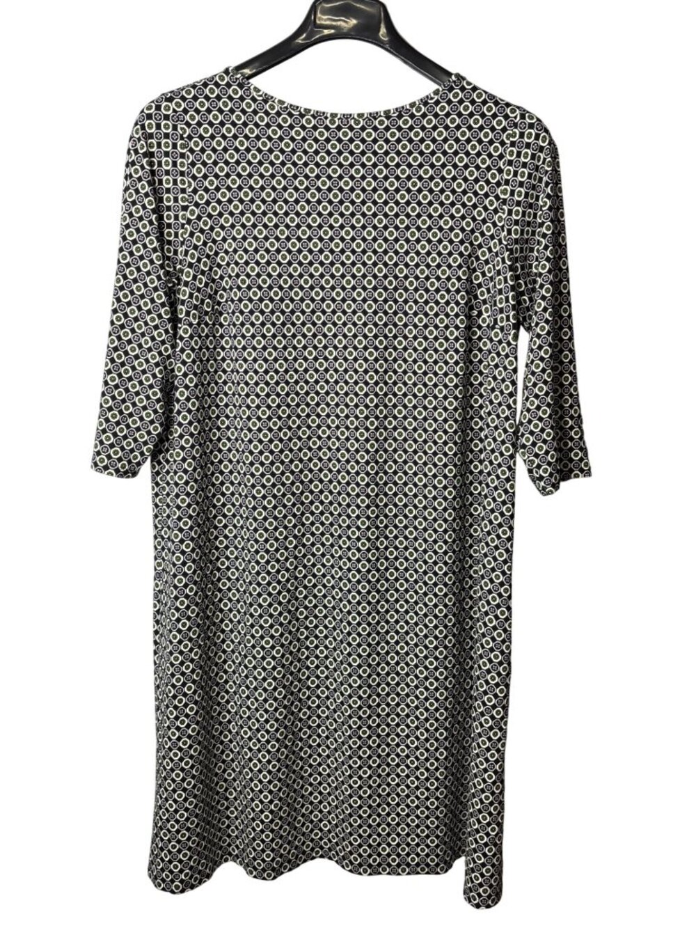 J.Jill Wearever Collection Plus Size Midi Shift Dress Size 1X Geometric Multicol
